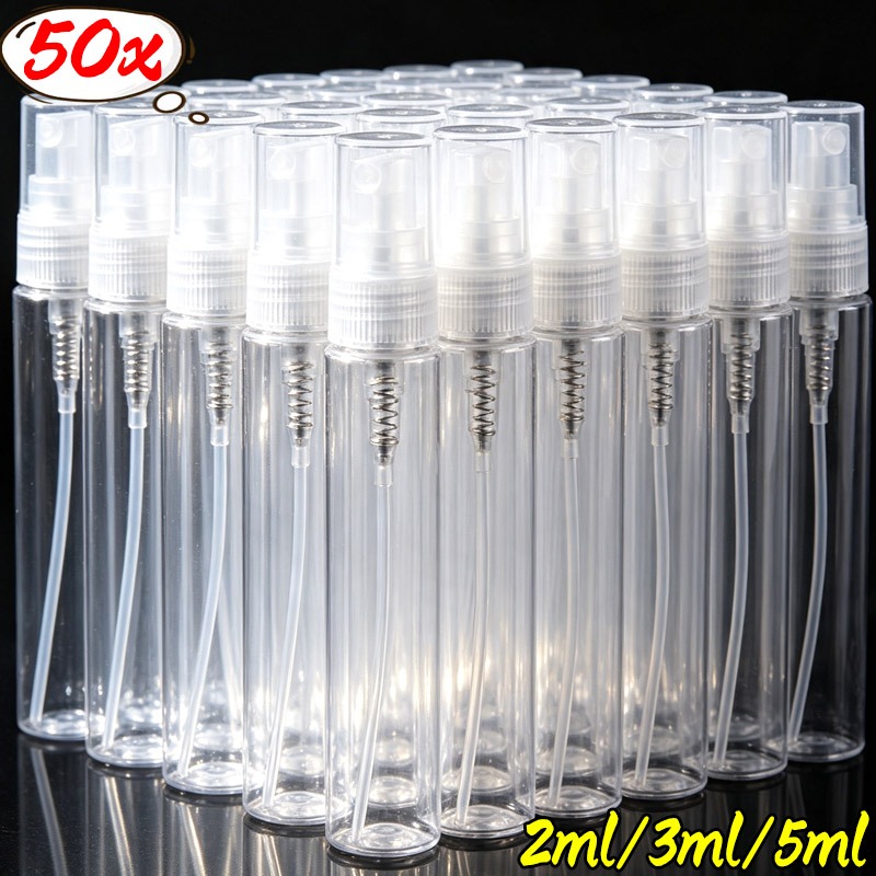 Perfume Fragrance Difference - 50/10x Mini Parfüm Sprey Şişesi Taşınabilir