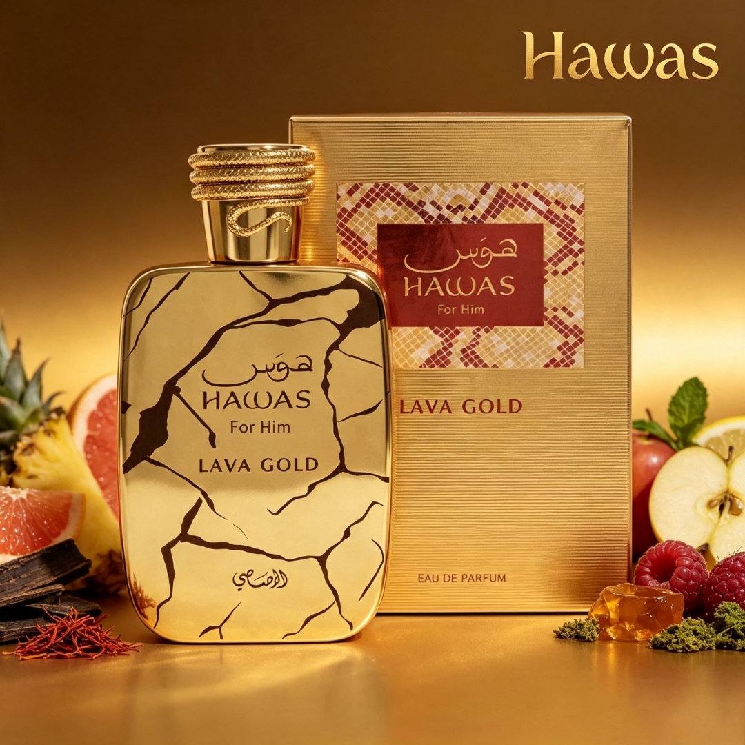 Rasasi Hawas Lava Gold 100ml E - Pure Perfume Fragrance incelemesi ve fiyatı